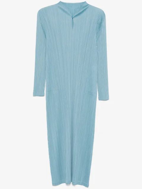 PLEATS PLEASE 1월 미디 드레스