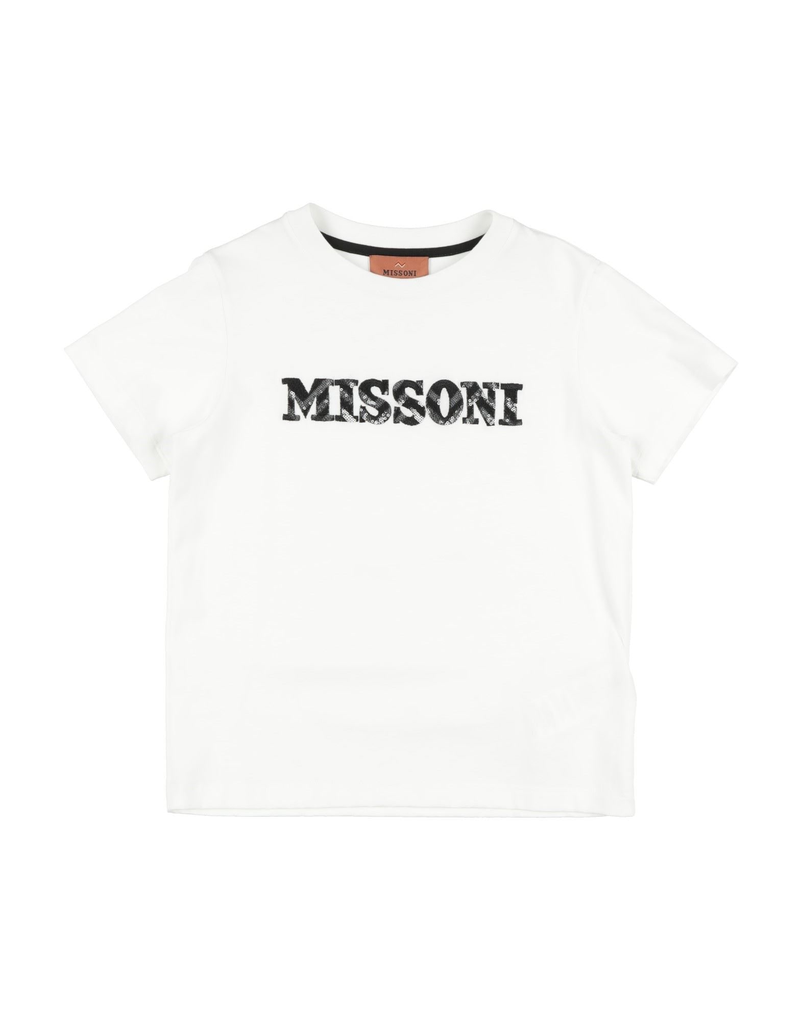 MISSONI KIDS 장식 디테일 티셔츠