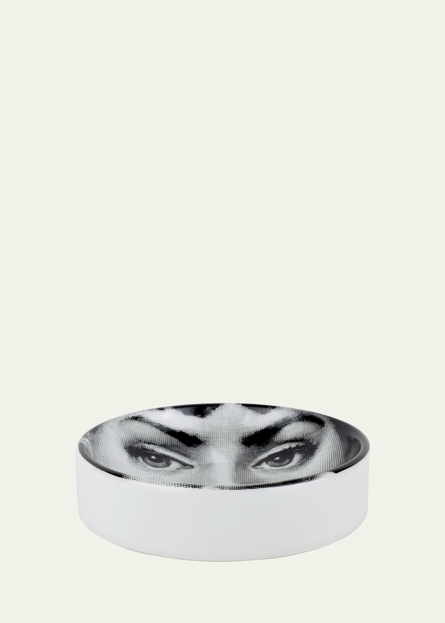 Fornasetti 라운드 재떨이 테마 에 바리아지오니 326
