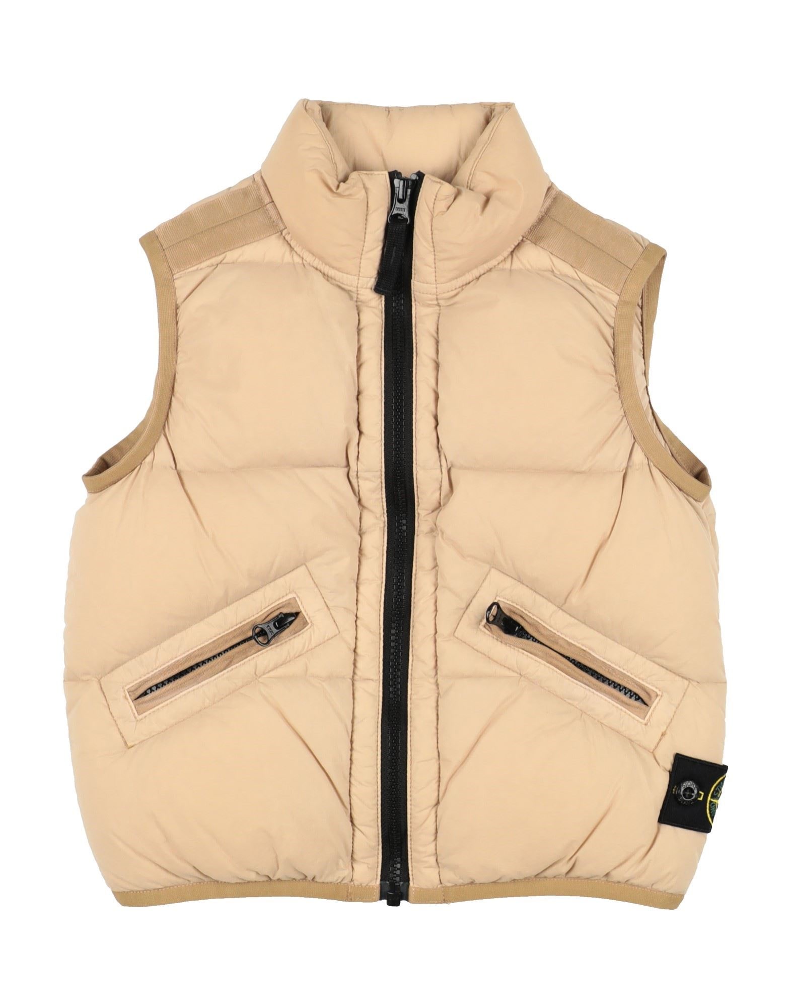 Stone Island Junior 솔리드 컬러 베스트