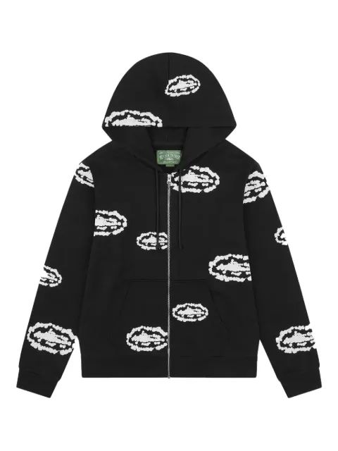 Denim Tears 엑스코르테이즈 지퍼 클로저 후드티