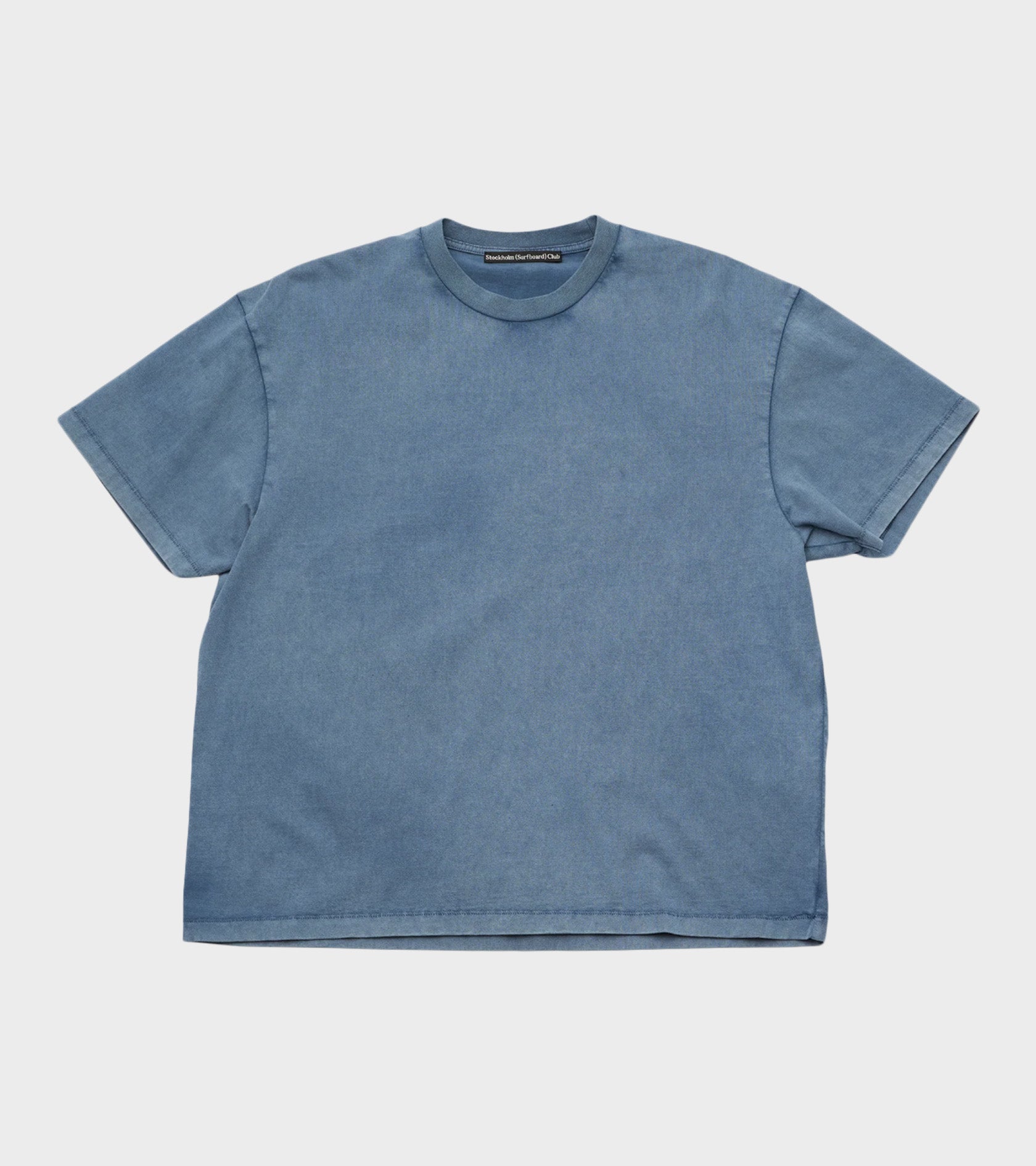 Stockholm (Surfboard) Club 백 로고 박스 티