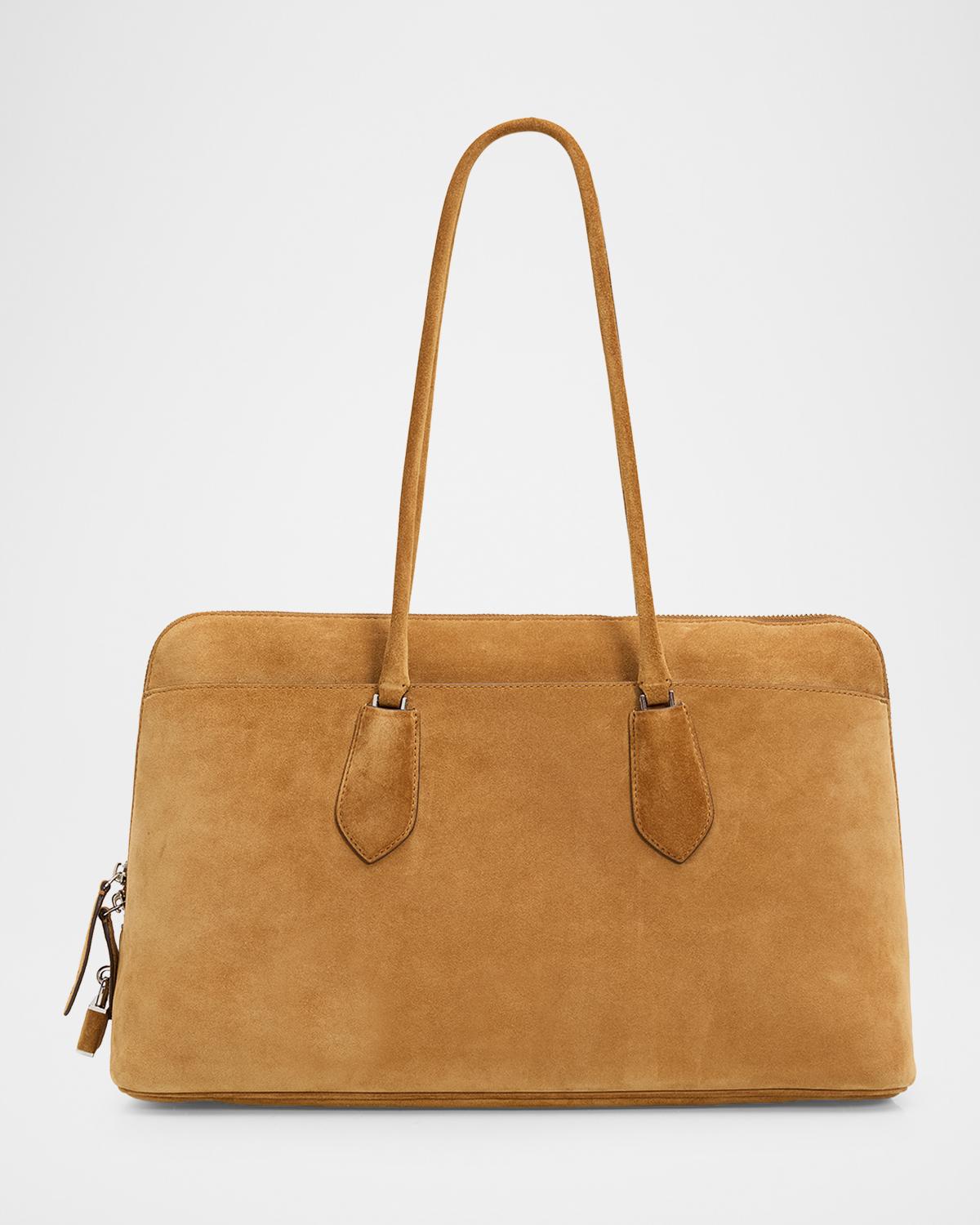 TORY BURCH 락 스웨이드 사첼
