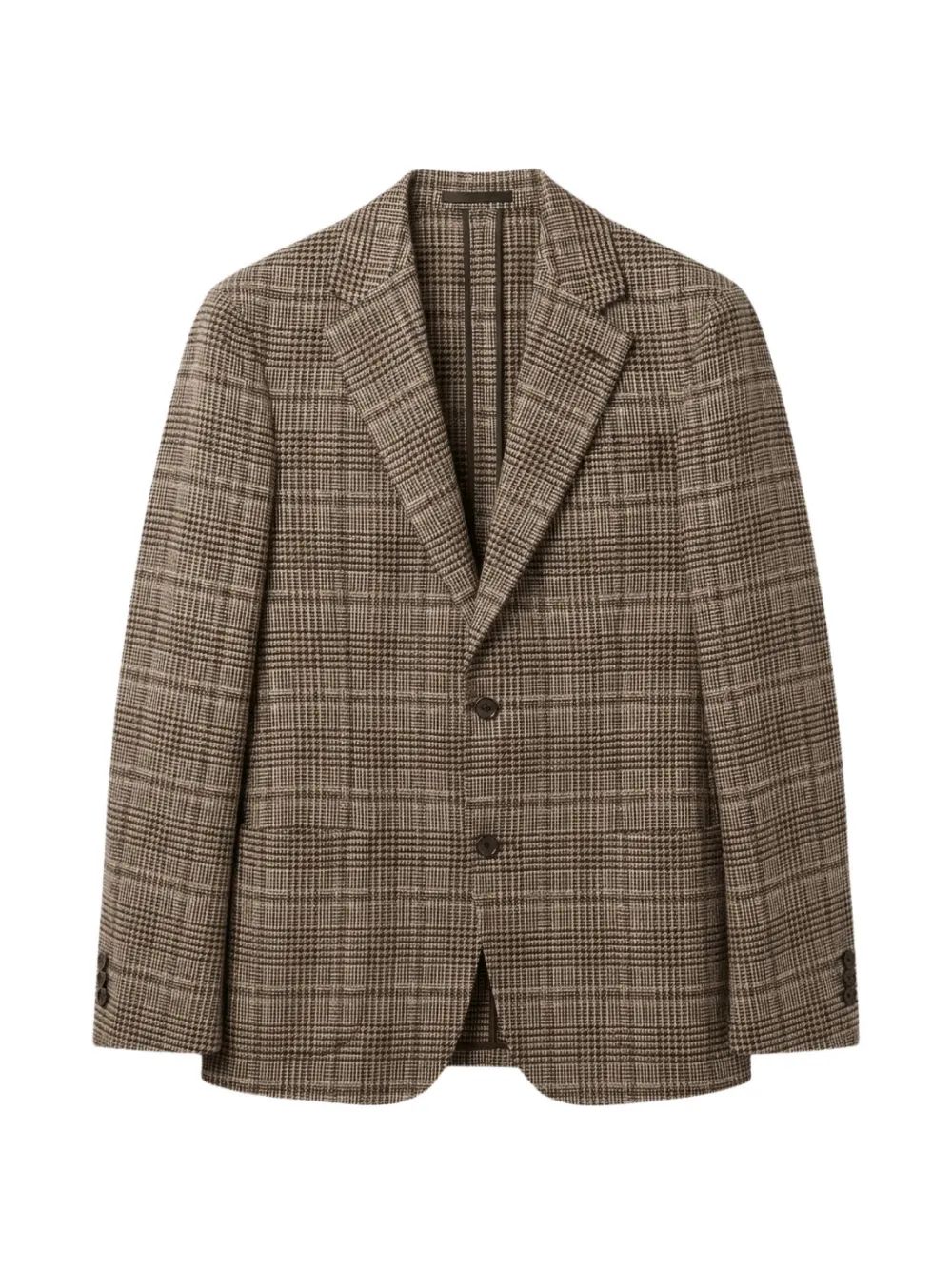 Lardini 체크 패턴 블레이저