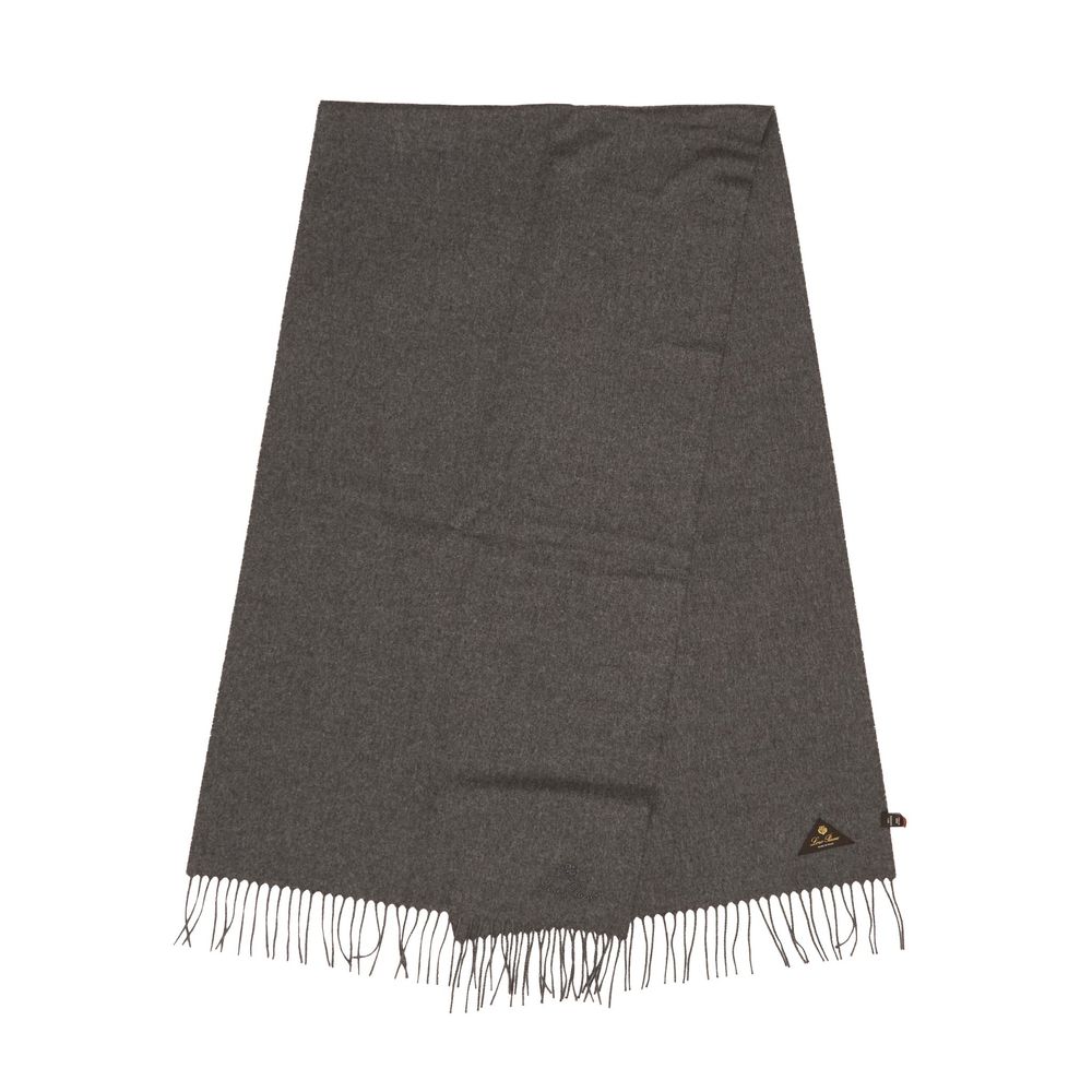 LOROPIANA 로로피아나 26FW 그레이멜란지 레제라 그란데 우니따 캐시미어 머플러 FAP1950 M006