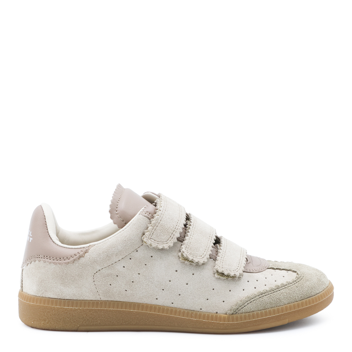 ISABEL MARANT 베이지 가죽 베스 스니커즈