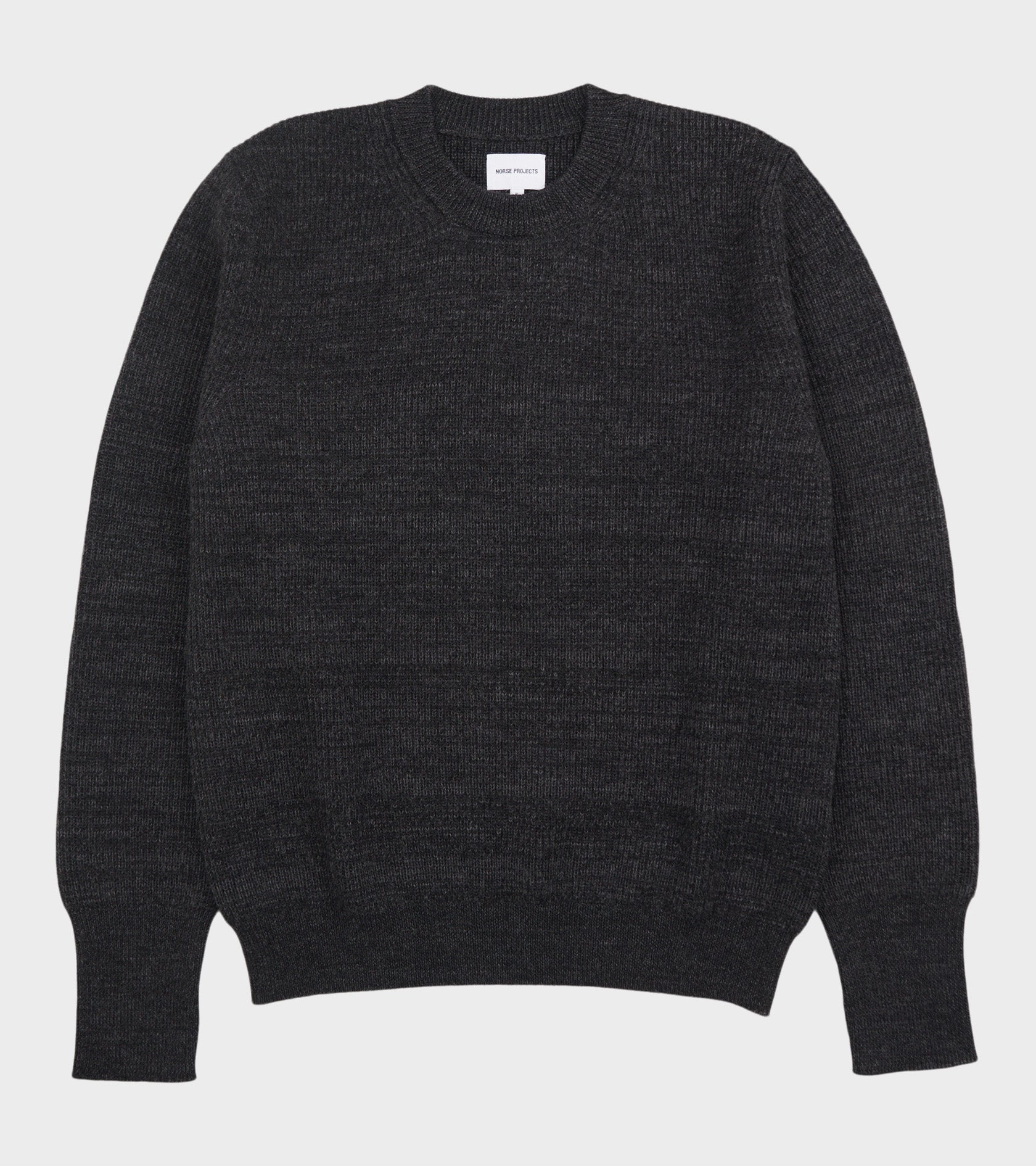 Norse Projects 헤닝 코튼 울 리브 스웨터