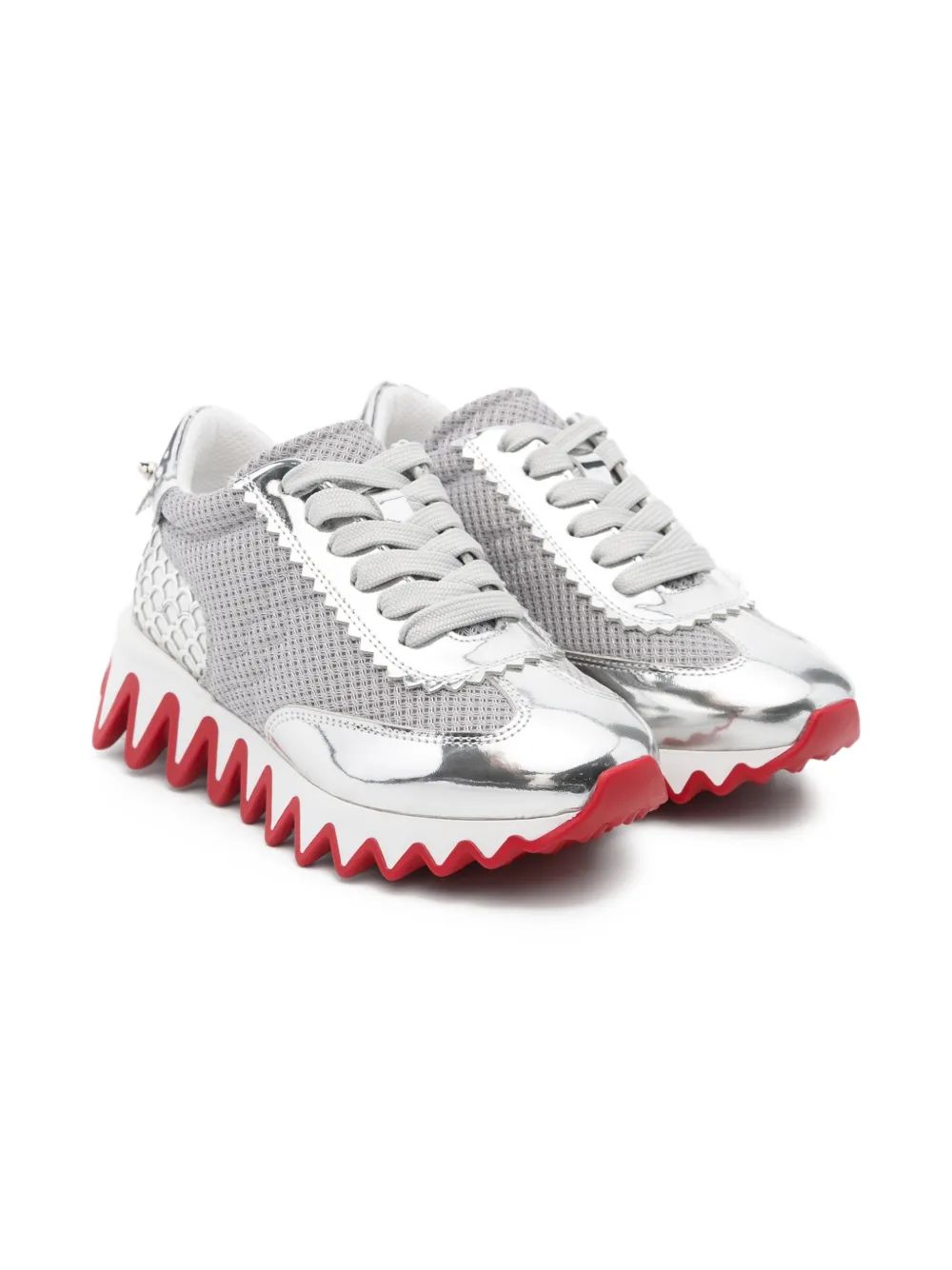 Christian Louboutin Kids 패널 스니커즈