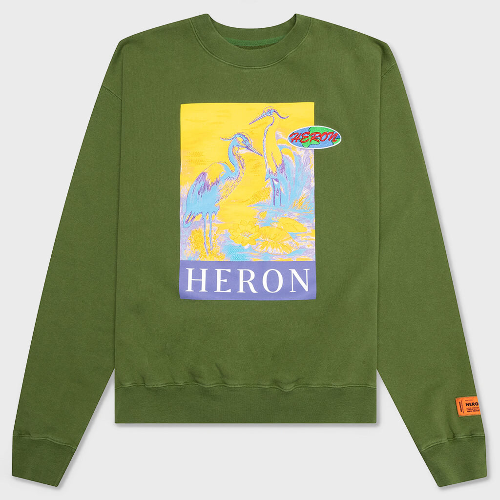 HERON PRESTON 크루넥 오버사이즈 헤론 KK22