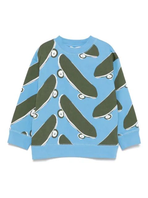 Stella McCartney Kids 그래픽 프린트 스웨트셔츠