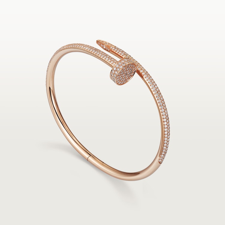 CARTIER 저스트 앵 끌루 브레이슬릿 클래식 모델 다이아몬드