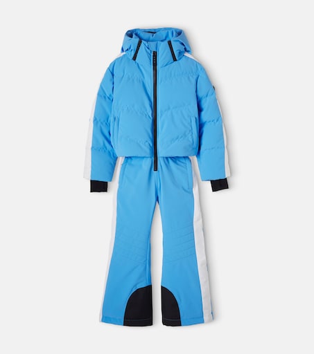 Bogner Kids 후드 다운 스키 수트