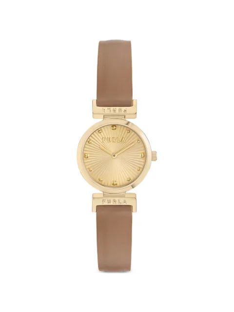 FURLA 텍스처 다이얼 30mm 시계