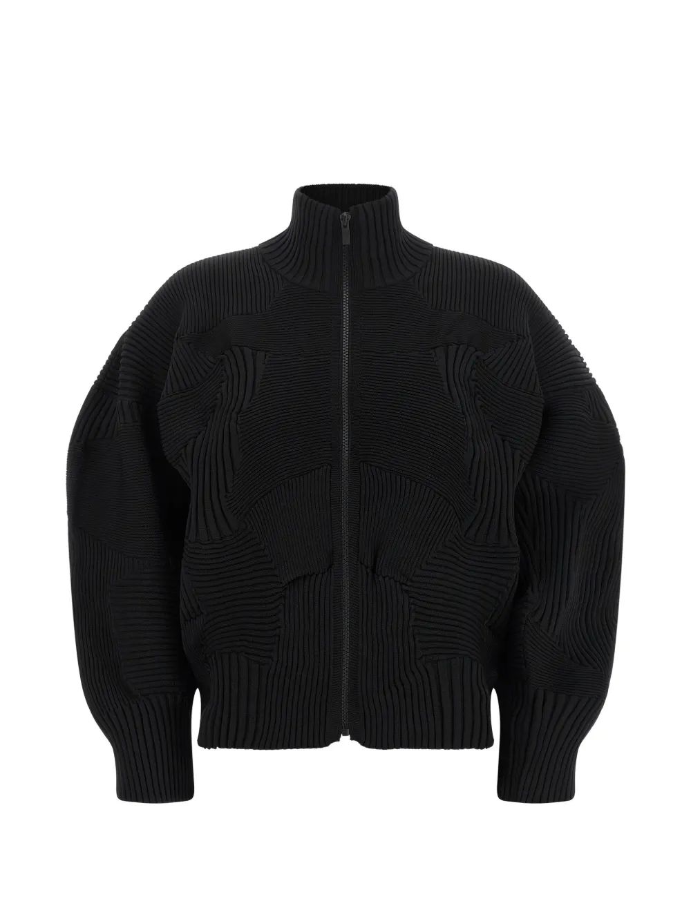ISSEY MIYAKE 코네 코네 리브드 니트 자켓
