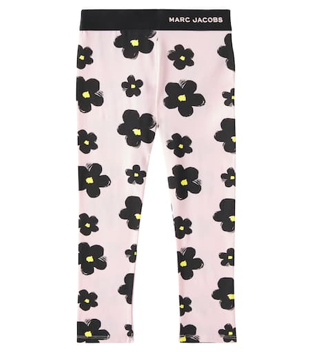 Marc Jacobs Kids 플로랄 코튼 블렌드 레깅스