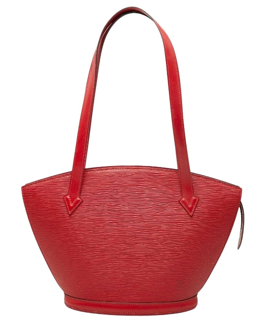 LOUIS VUITTON 레드 가죽 생 자크 (인증된 중고)