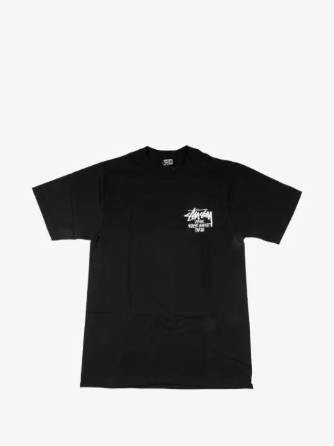 STUSSY 파리 그래픽 티셔츠