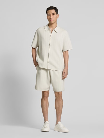 CK CALVIN KLEIN  스트럭처 패턴 레귤러 핏 반바지
