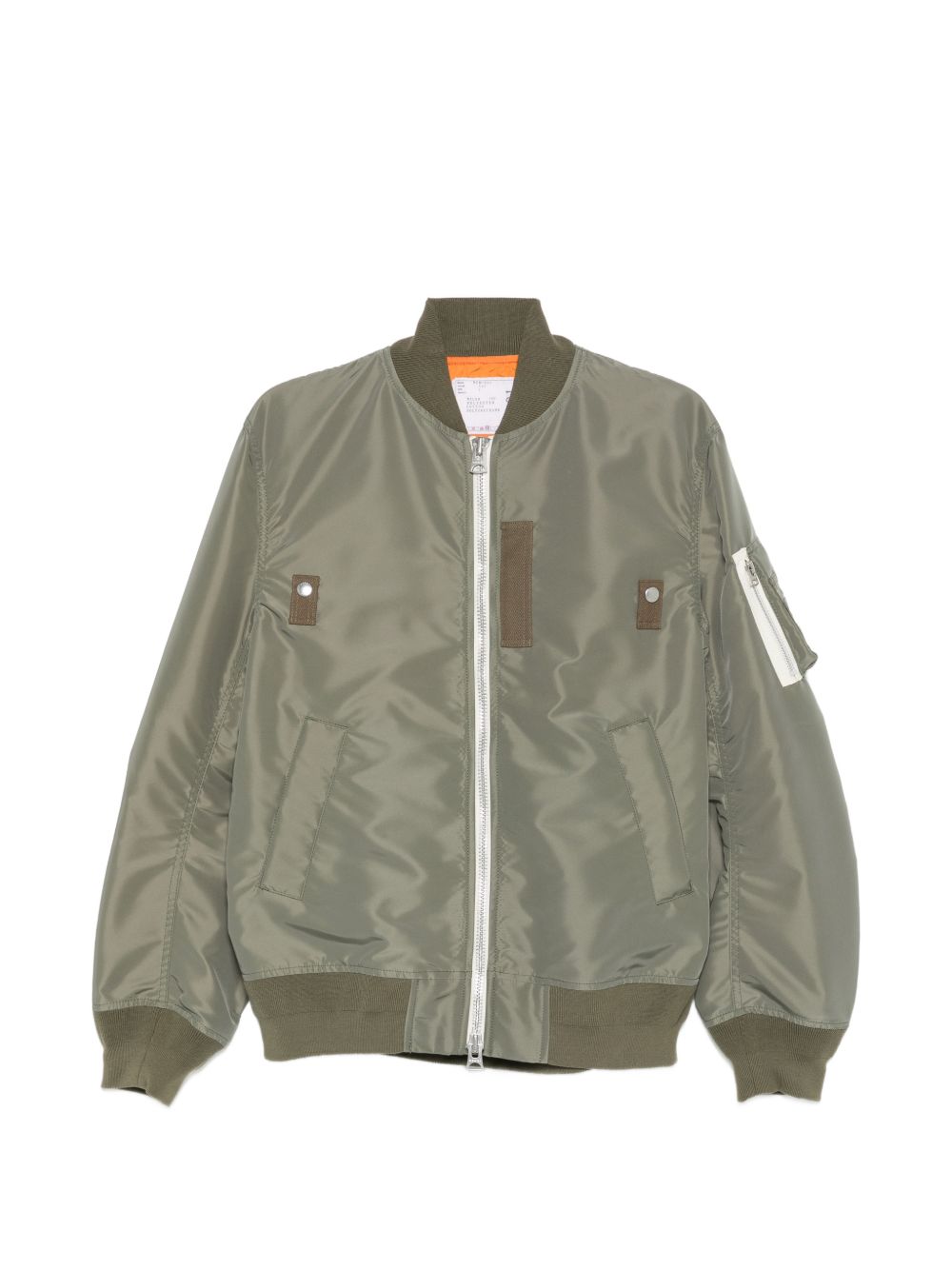 SACAI 나일론 봄버 자켓
