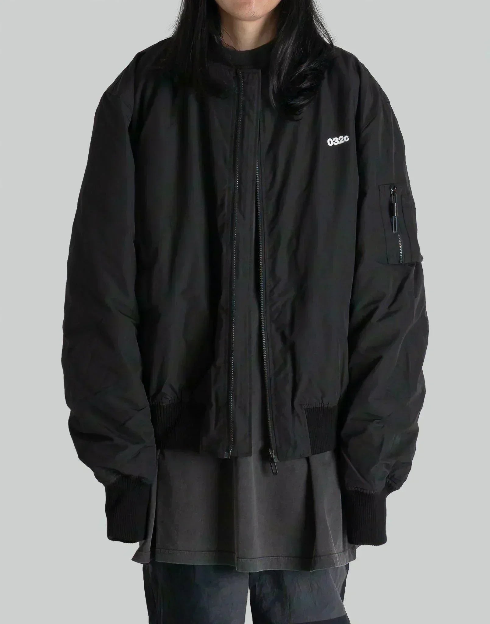 032C 클래식 봄버 자켓