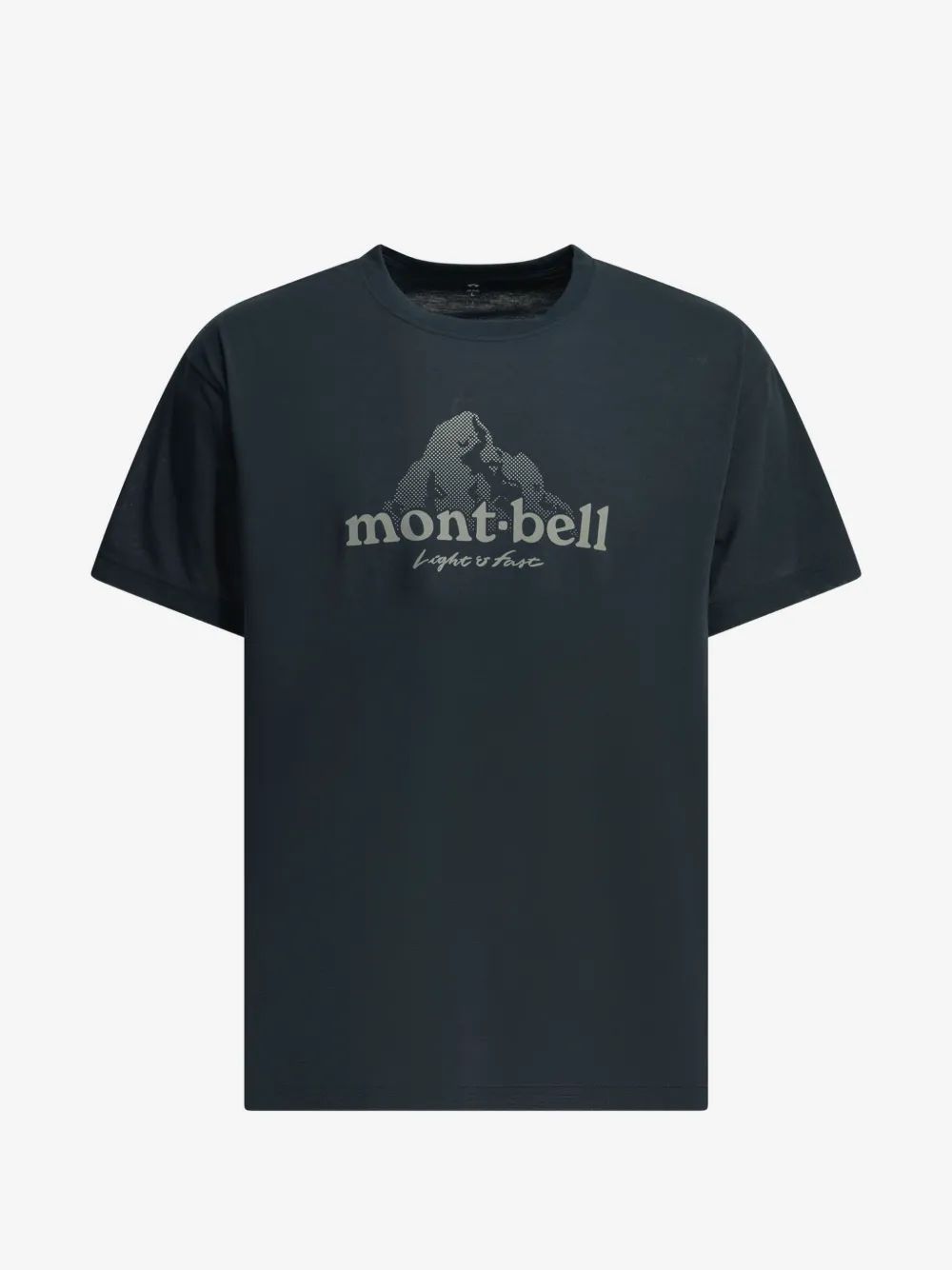 Montbell 로고 프린트 티셔츠