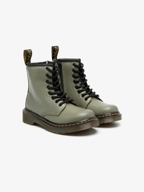 Dr.Martens kids 1460 가죽 레이스업 부츠