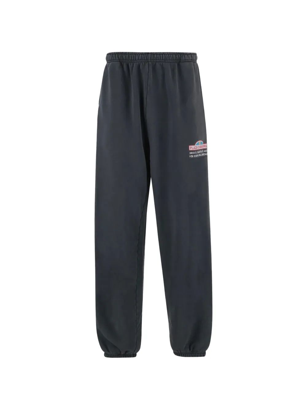 WILLY CHAVARRIA 로고 프린트 트랙 팬츠