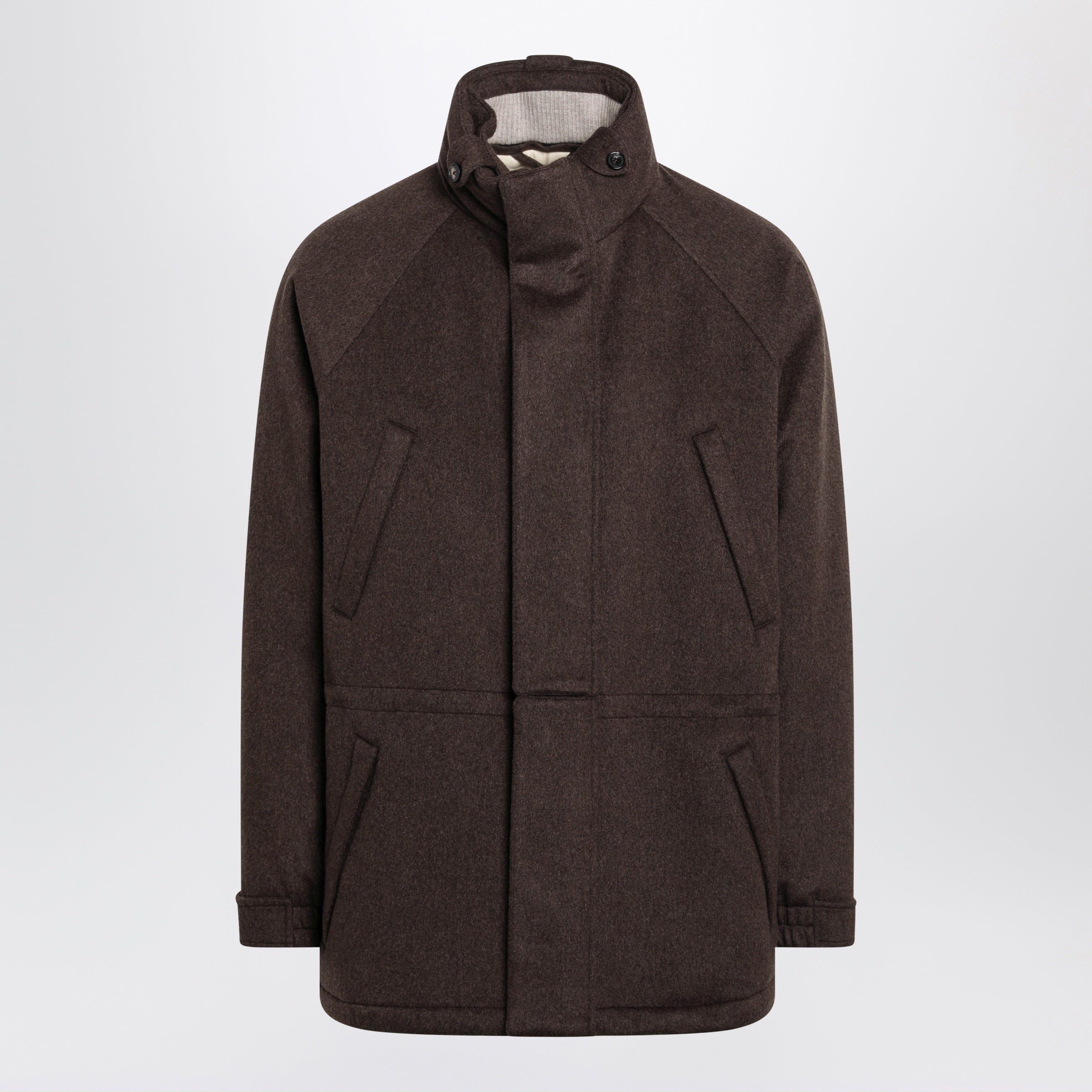 LOROPIANA 다크 브라운 아이서 자켓