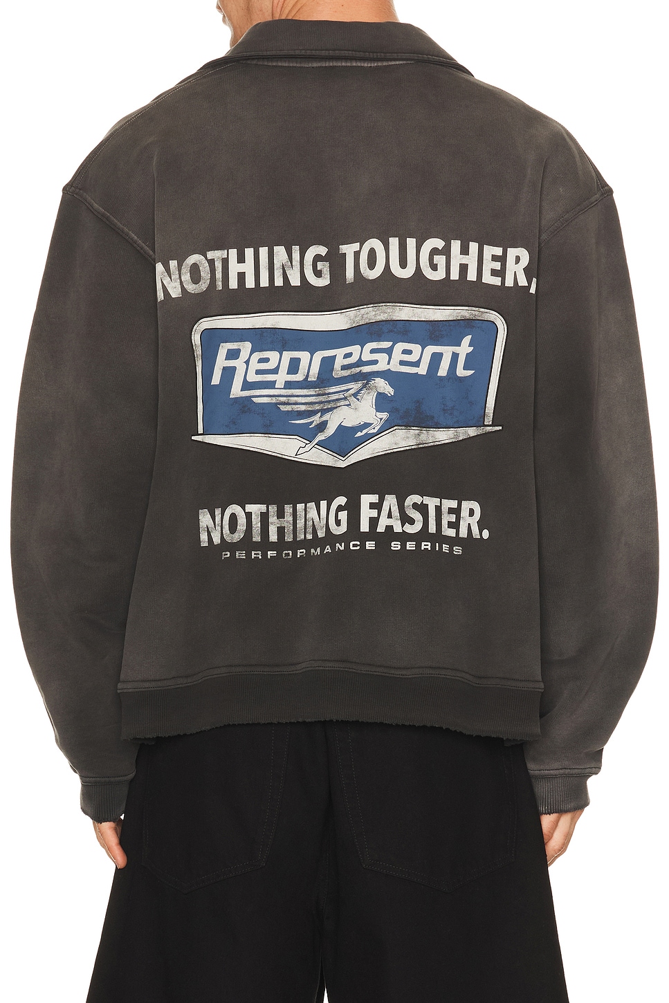 REPRESENT 노싱 패스터 쿼터 지퍼 풀오버