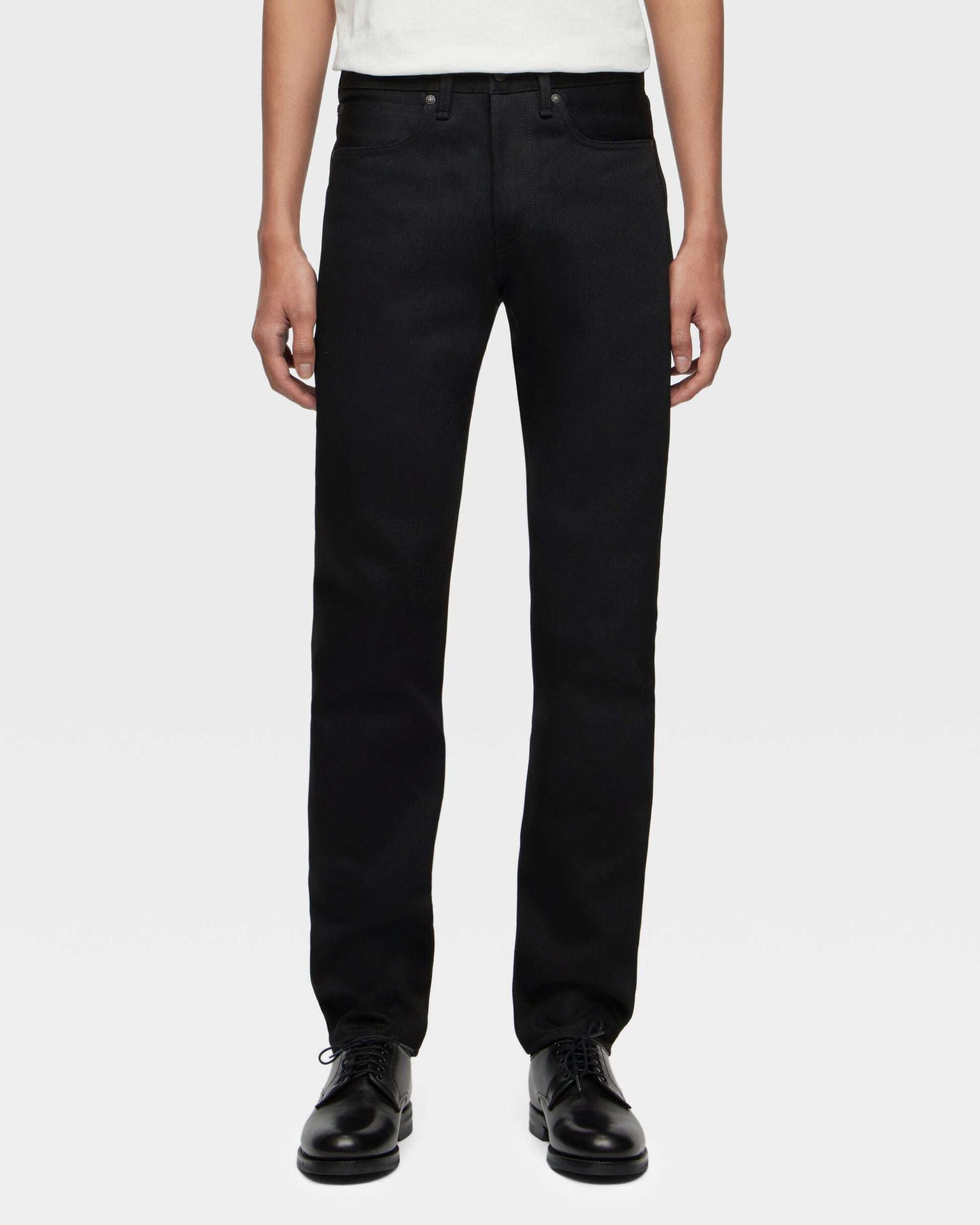 MOMOTARO JEANS MMJZ1200 14.7oz 스탠다드 테이퍼드 블랙
