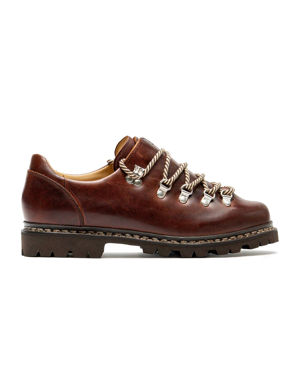 PARABOOT 클루자 로우 더비 슈즈 에코르크 브라운 가죽