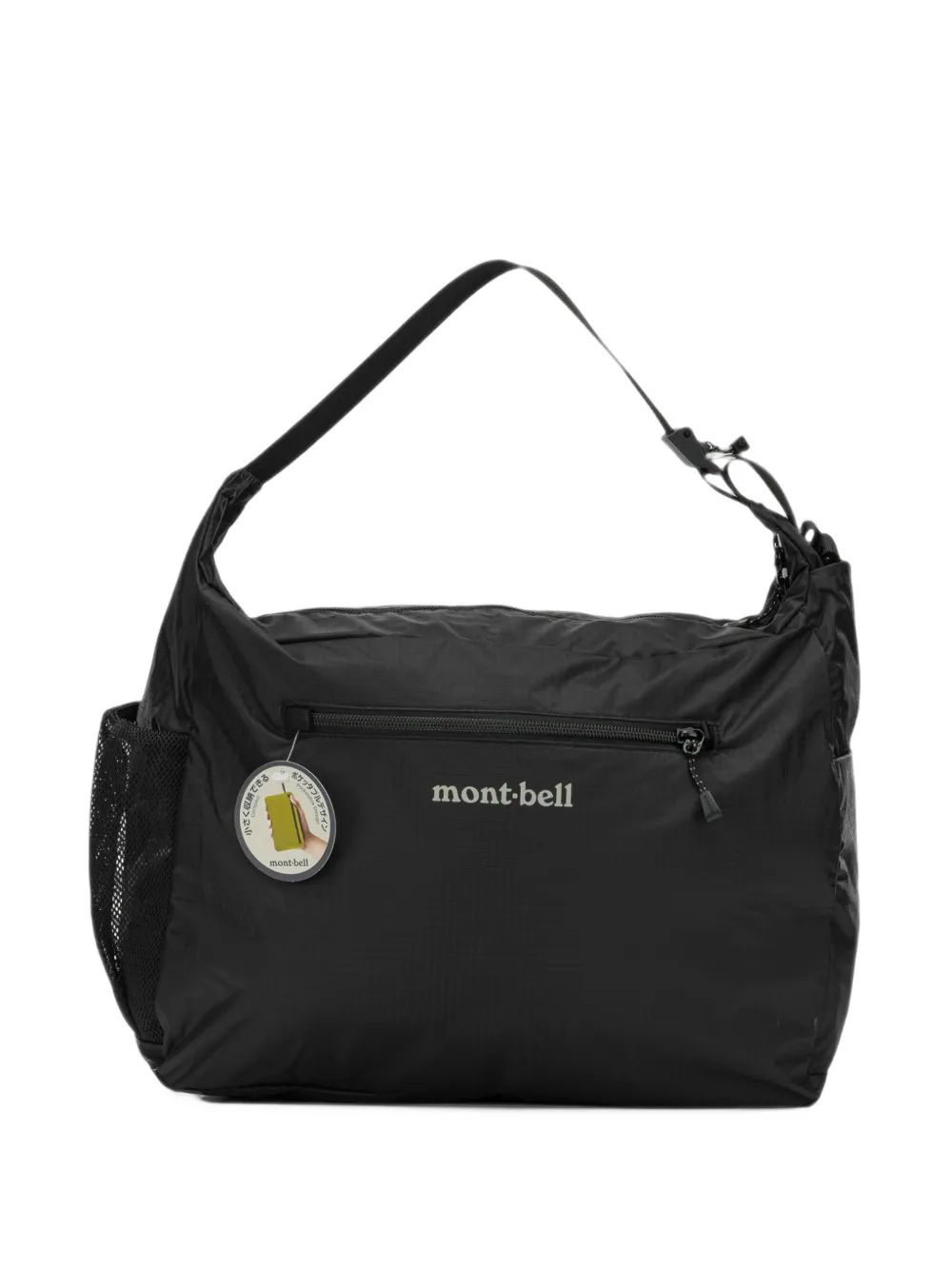Montbell 로고 프린트 숄더백