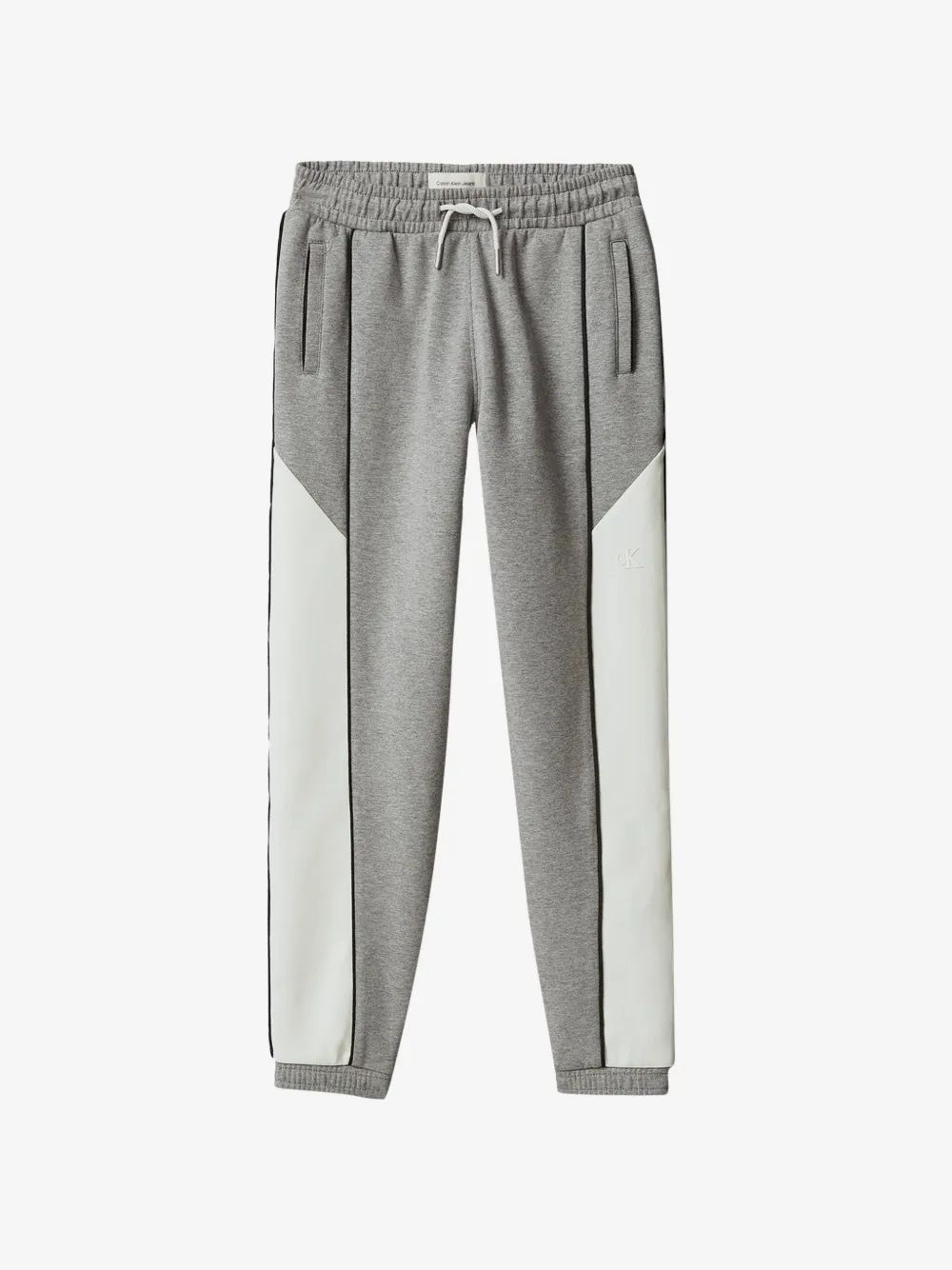 Calvin Klein Kids 드로스트링 허리 패널 트랙 팬츠