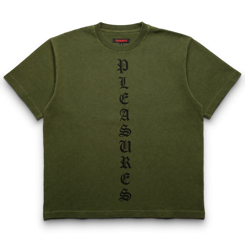 PLEASURES 나이트 오버다이드 헤비웨이트 티