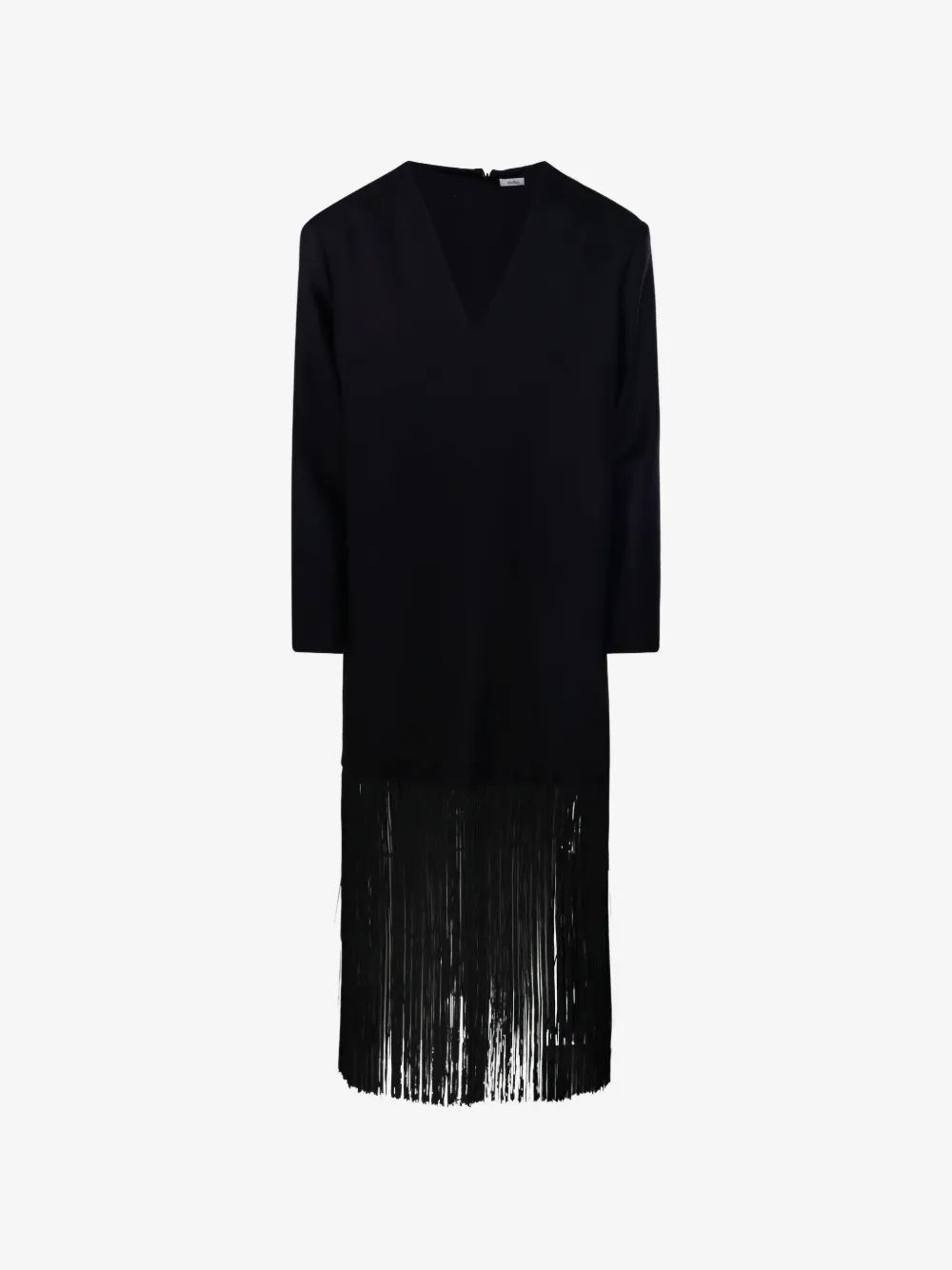 BY MALENE BIRGER 멜라 프린지 트림 브이넥 미니 원피스