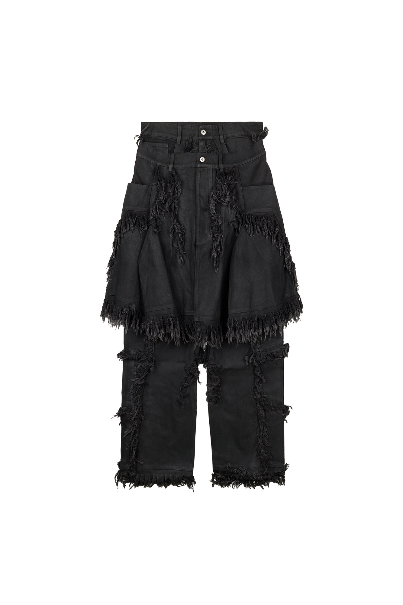 CANNNONE Shredded Denim (Black)