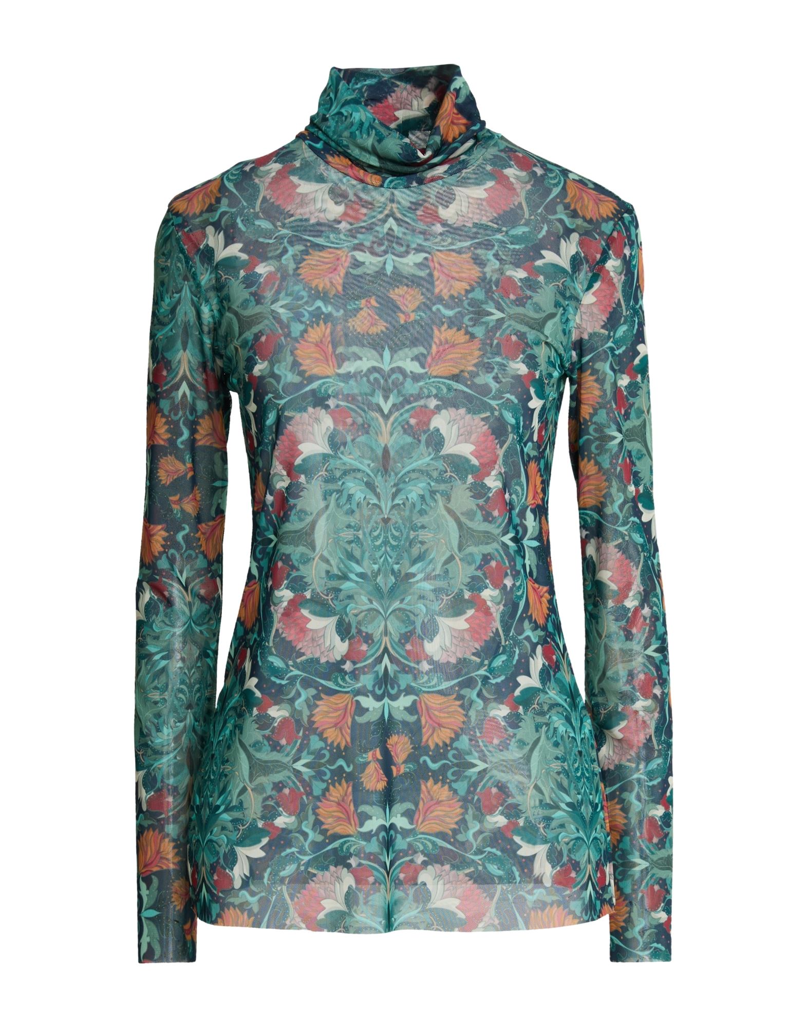 FRANCO FERRARI 플로럴 모티브 탑