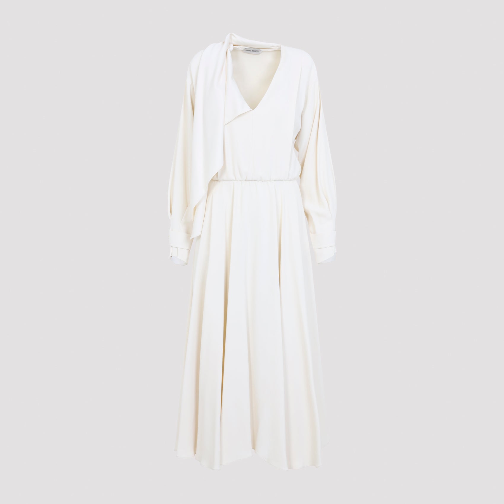 ALBERTA FERRETTI 엔버 새틴 드레스