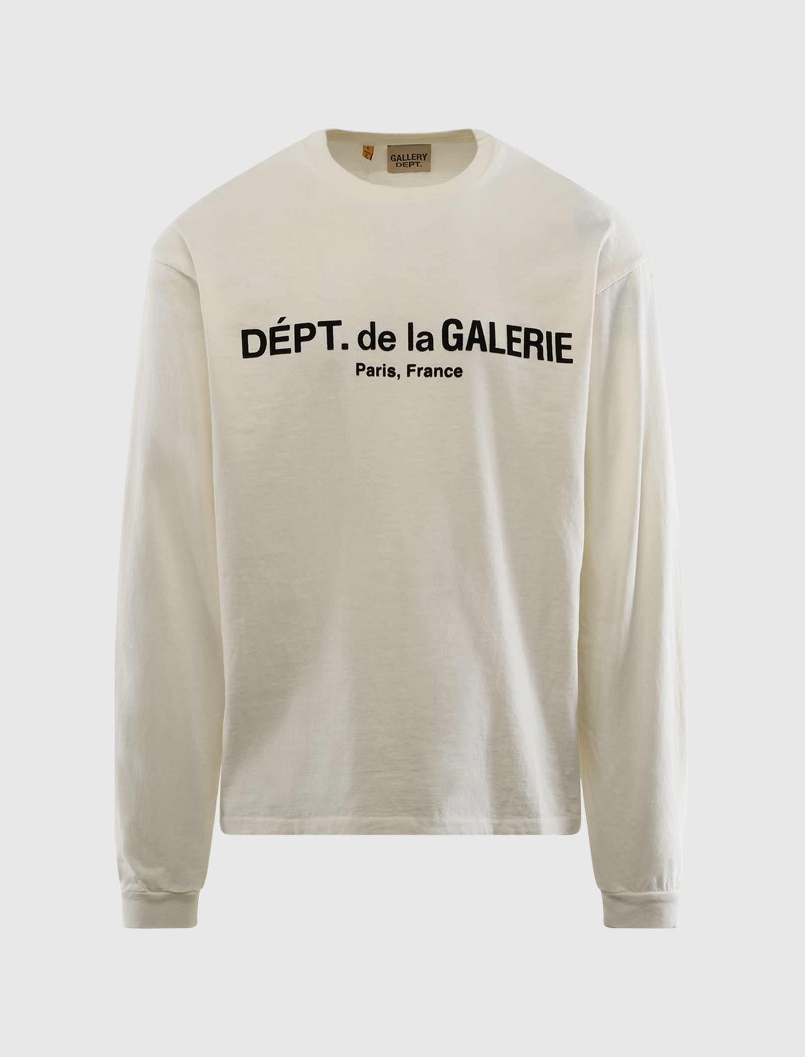 GALLERY DEPARTMENT 프렌치 로고 럭스 롱 슬리브 티