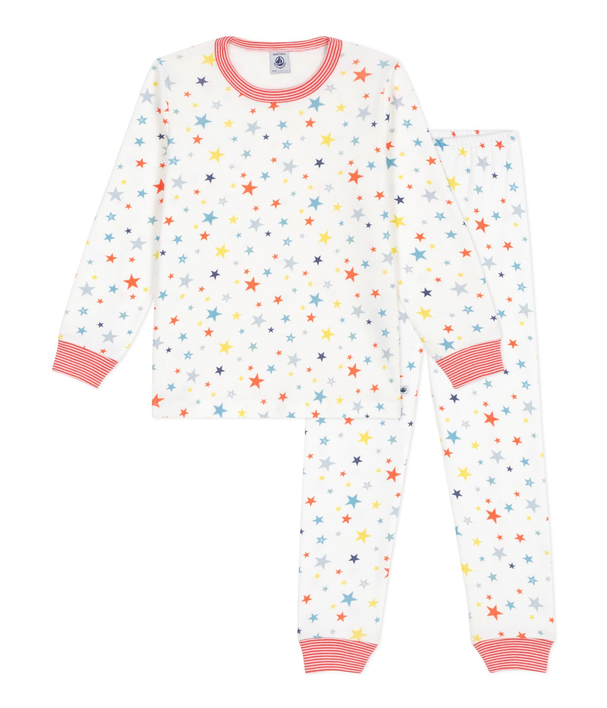PETIT BATEAU KIDS 베이비 파자마 마시멜로 멀티컬러