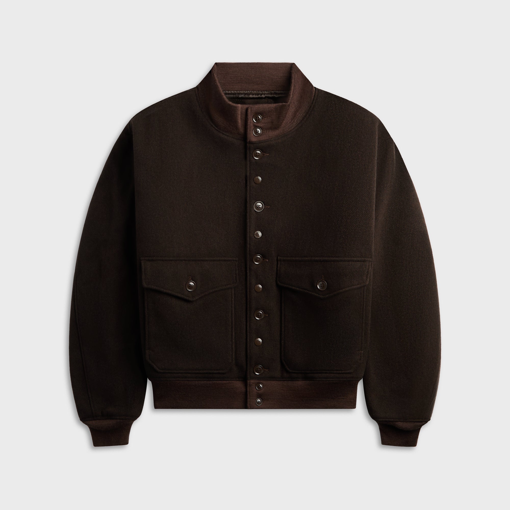 Engineered Garments 울 폴리 헤비 트위드 A-1 자켓