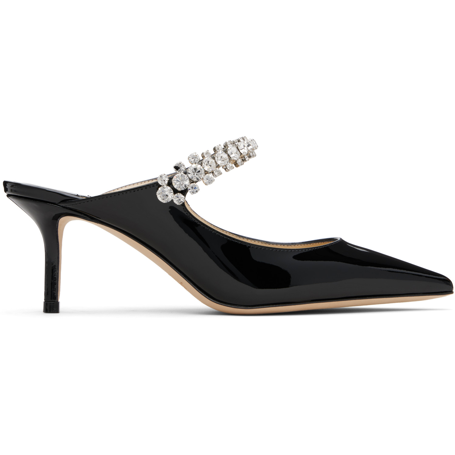 JIMMY CHOO 블랙 빙 65 뮬