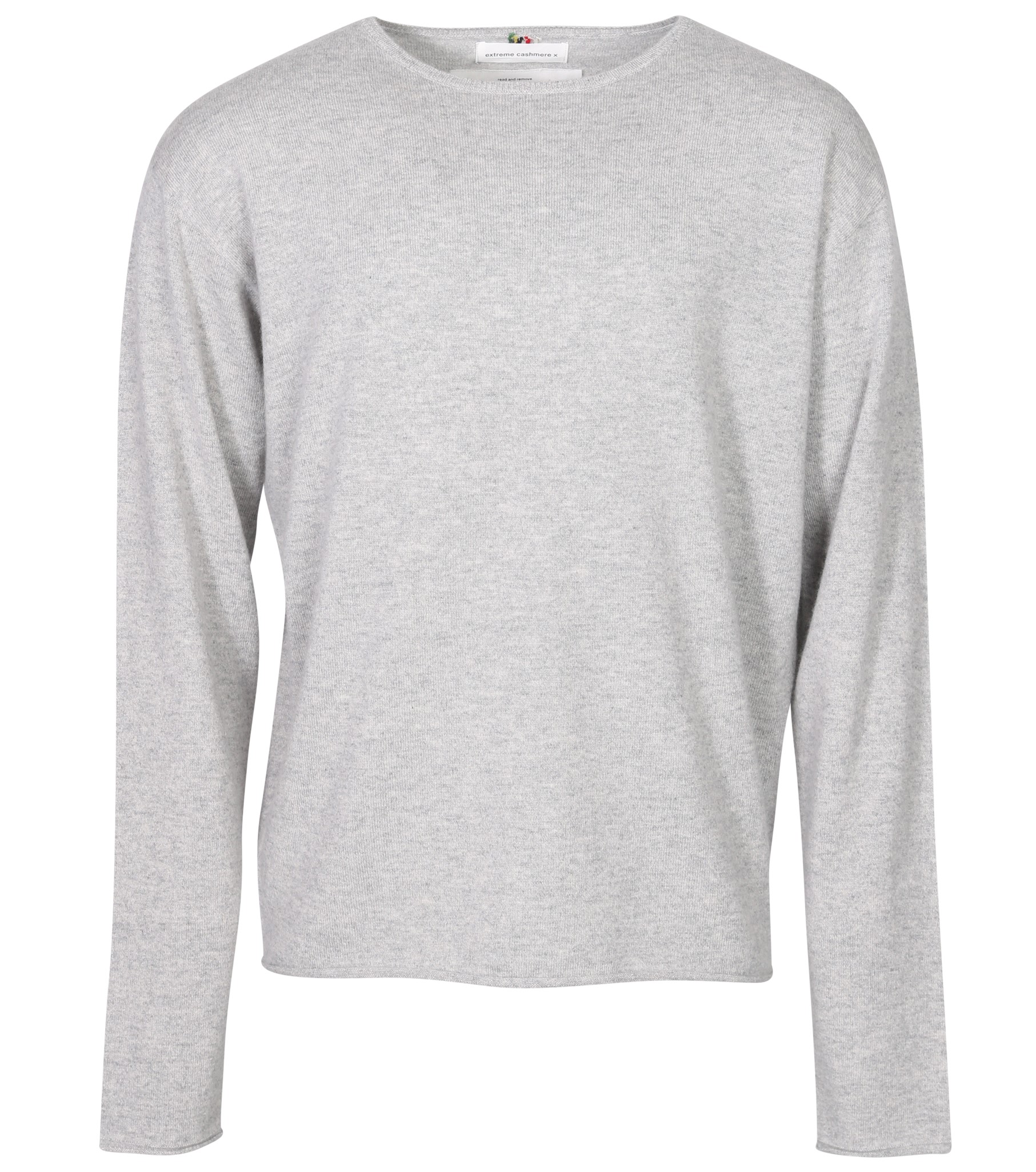 Extreme cashmere 피시스 N314 라이트 스웨터 그레이