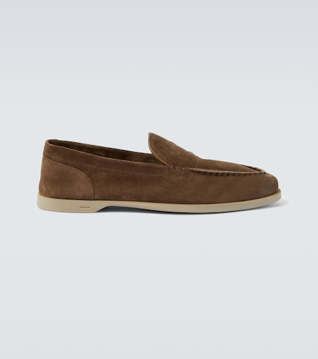 JOHN LOBB 페이스 스웨이드 로퍼