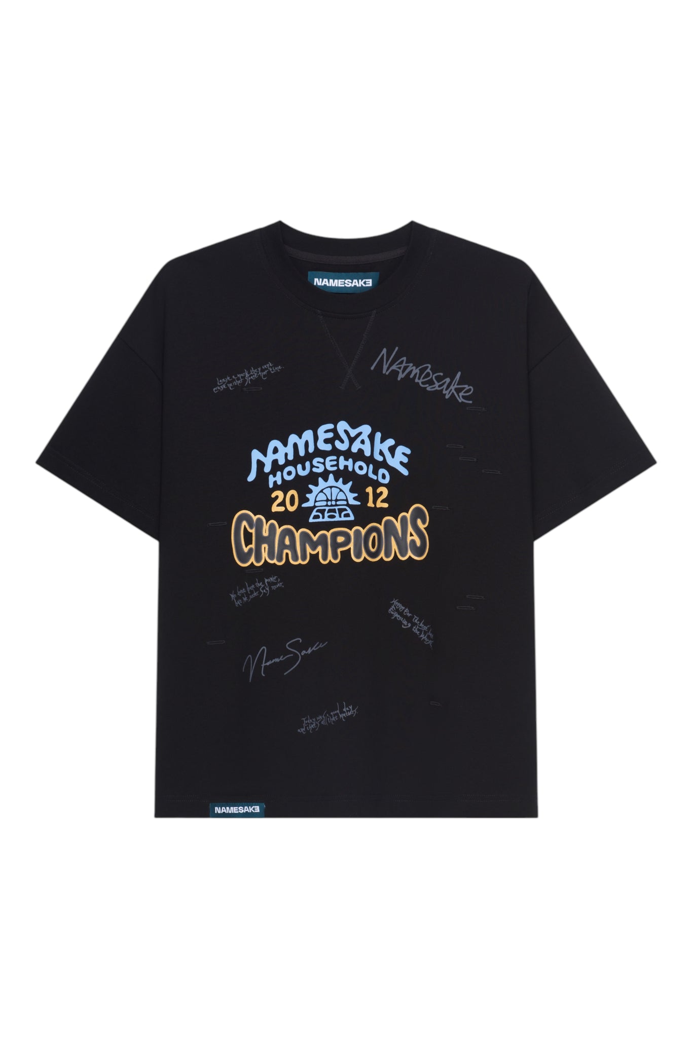 NAMESAKE 네임세이크 토비 오버사이즈 챔피언 티