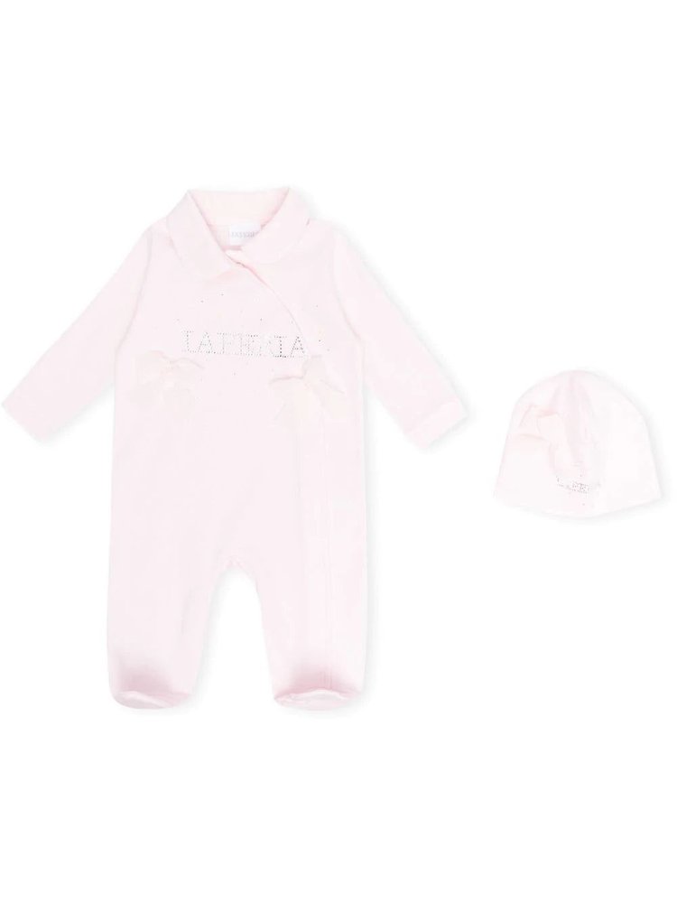 La Perla Kids 로고 장식 원피스 세트