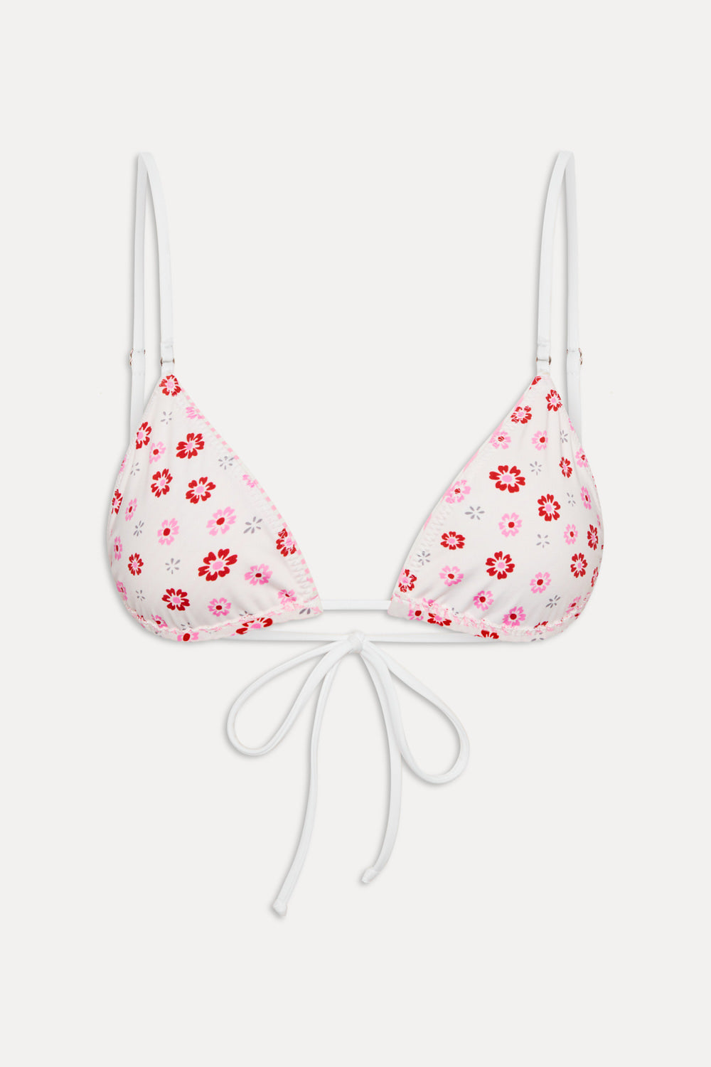 Frankies Bikinis 엘레나 리버시블 마이크로 비키니 탑 스프링클스