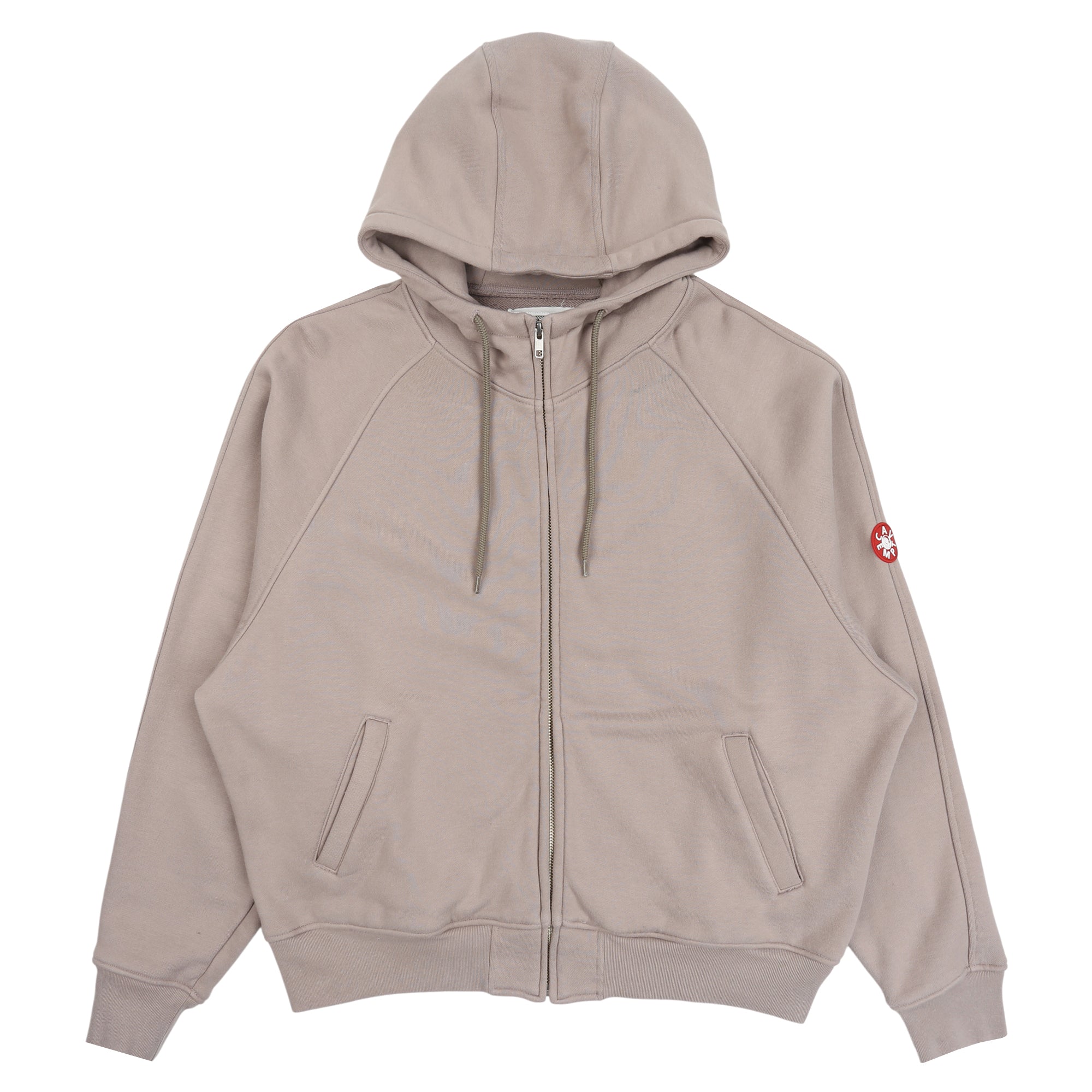 CAV EMPT 솔리드 빅 헤비 집 후디