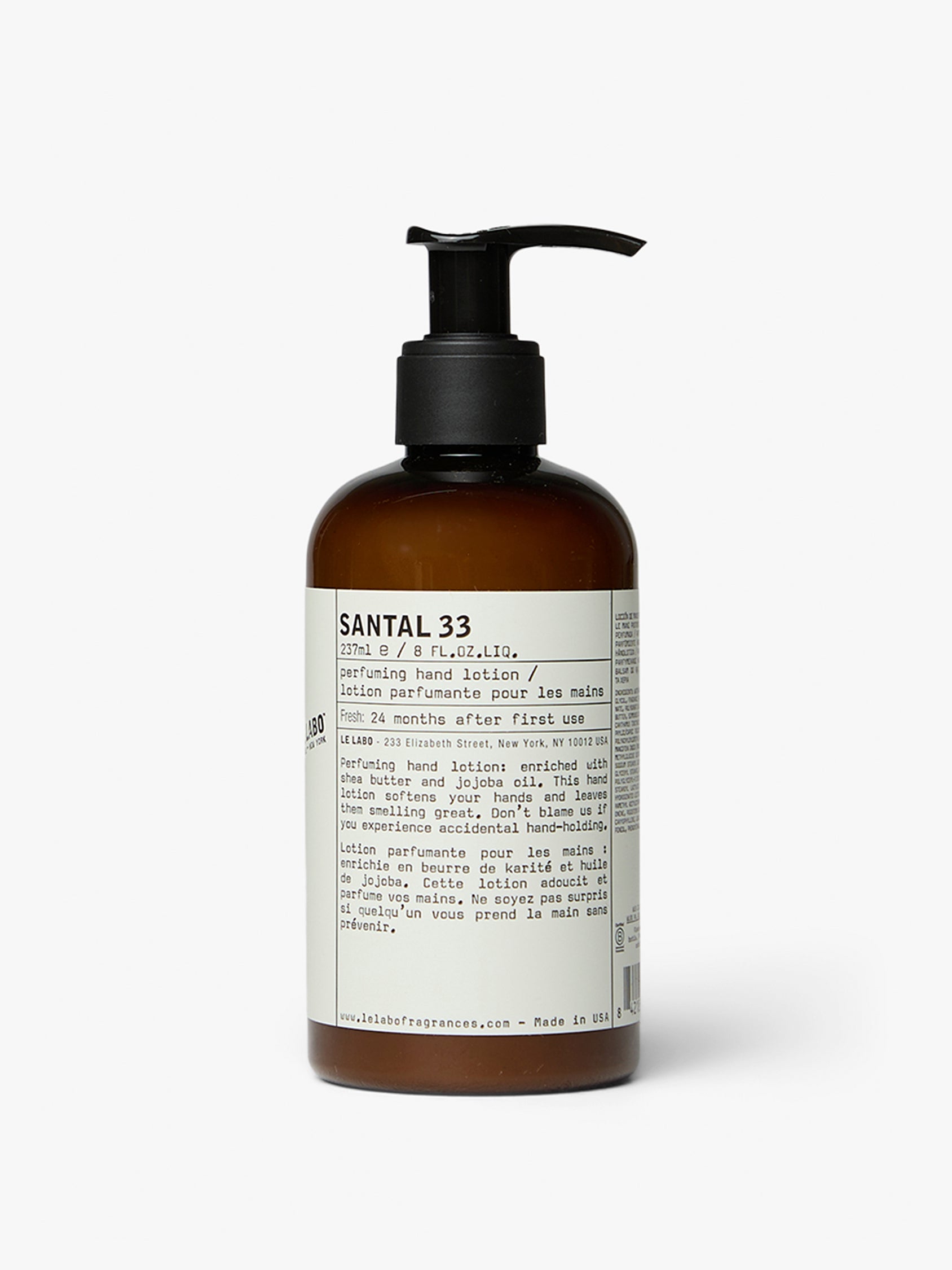 LE LABO 산탈 33 핸드 로션 237ml