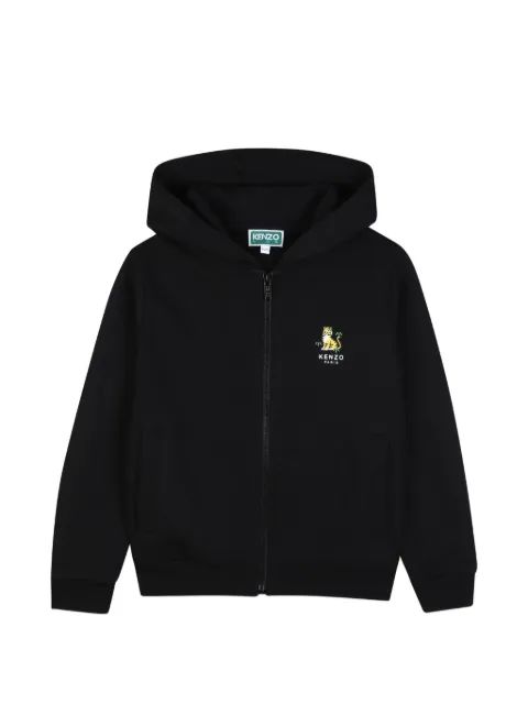 Kenzo Kids 타이거 패치 집업 후드